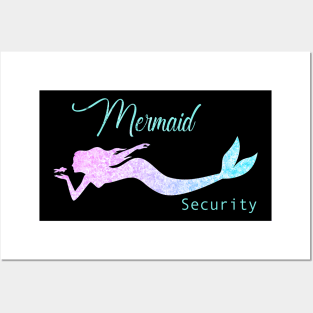 Mermaid Security Posters and Art